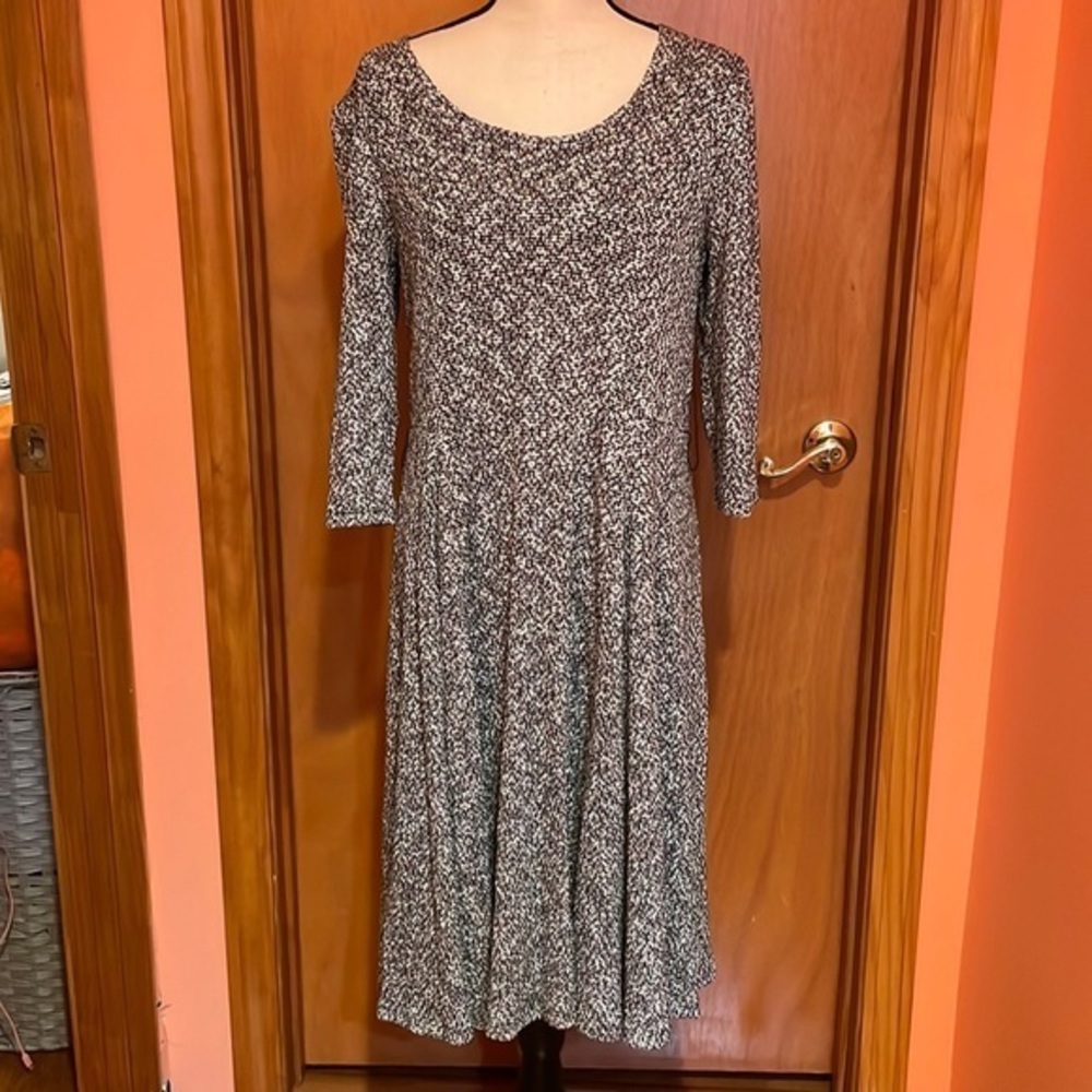 Salt & pepper 3 quarter‎ sleeve length dress